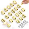 BTFO 20pz Luci LED in Miniatura, Piccole Luci LED Decorative con 10 Batterie di Ricambio Extra per Case Delle Bambole Fai Da Te Costruzioni Decorazioni per Feste (Bianco Freddo, Bianco Caldo)