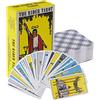 Bonhoom Tarocchi rider waite con Guida, Tarot Adatti Ai Principianti, 78 carte di tarocchi Rider per la divinazione, inglese tarot cards, giochi di carte per feste (Confezione da 6)