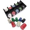 Fair Shop 200 Fiches da Poker Numerate Euro con Box, Set Texas Hold'em e Black Jack | Colori assortiti, Valori facilmente riconoscibili, Pratiche da organizzare, Facili da riporre, Intrattenimento ricreativo