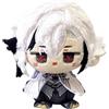 Zhongkaihua 12CM Arlecchino Ciondolo Peluche Anime Cuscino Cuscino Ripieno PP Cotone Borsa Auto Casa Portachiavi Decorazione Ciondolo Ornamento Per I Fan