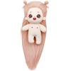 niannyyhouse Bambola di peluche con capelli lunghi, 20 cm, corpo umanoide farcito senza attributo 20,3 cm corpo normale vestire regali (a-50-con scheletro)