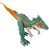 Jurassic World Dominion - Dinosauri Animali feroci Moros Intrepidus - Dinosauri per bambini articolati da 18 cm novità confezione bestiale - Dinosauro giocattolo HDX22- Multicolore