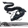 Wimnqie Giocattoli flessibili del drago | Giocattolo flessibile con statuetta di drago | Forniture per la decorazione di superfici lisce per automobili, case, uffici e pesci