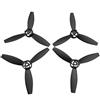 Non brand Eliche Potenziate Resistenti Al Vento 4Pieces Per Parrot Bebop 2 Drone - Nero