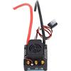 ZAWELIYO Accessori RC ESC Brushless 120A, ESC Senza spazzole Regolatore di velocità Elettrico Impermeabile Programmabile Professionale per Parti di Ricambio per Auto RC 1/8