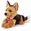 Trudi Pastore Tedesco Rusty Cane peluche gioco, regalo Natale e compleanno | 14x20x28cm taglia S | Classici cani peluche | modello 22323