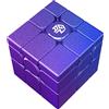 GAN Speed Cube 3x3 Magnetico Mirror Cube, Superficie liscia UV senza adesivi professionale Cubo ideale sia per principianti che per giocatori esperti, Perfetto come regalo(Viola)