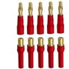 Nuofany 5Pairs 4mm Bullet Connector to 6mm Bullet Connector Banana Gold Plug No Wire Adapter per RC Car Boat FPV ESC Motor