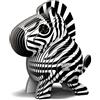 EUGY 011 Zebra. Eco-Friendly 3D Paper Puzzle