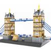 Oichy Tower Bridge giocattolo da costruzione, mini architettura, modello di mattoncini da costruzione, famoso in tutto il mondo, per collezionare e decorare (969 pezzi)