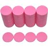 Smartdealspro - Set di 100 contatori in plastica opaca, 25 mm, con scatola portaoggetti