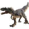 iplusmile Dinosauro Allosauro Giurassico in Plastica Verde, Decorazione Realistica per Casa e Ufficio, Figura Stabile