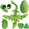Joycabin Uovo di drago stampato in 3D con drago, giocattolo antistress, verde