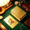 Generic Carte da gioco 1 confezione, carte da gioco impermeabili, resistenti e lavabili, 52 carte più 2 jolly per mazzo per feste, famiglia