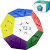 Bukefuno YJ YuHu Megaminx V3M Cubo Magnetico 3x3 Cubo Stickerless Magico Dodecaedro Yongjun YuHu V3 M Cubo Magnetico a 12 Lati 3x3x3 Pentagonale 2026 Puzzle Cube Speed