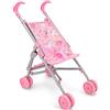 Bebamour Passeggino convertibile per bambole con culla da viaggio rimovibile Bassinet Carrier per neonati Giocare Accessori per neonati
