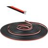 vuniversum Cavo di prolunga per servo, 3 pin, 26 AWG, 30 core per modellismo, JR Futaba, compatibile con flessibile, lunghezza a scelta (10 x metri 26 AWG)
