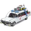 Metal Earth Puzzle 3D Auto Ecto-1. Puzzle in metallo di Ghostbusters. Moderato modello di costruzione per adulti livello 16 x 5 x 6 cm