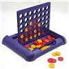 Hpbaggy 4 In a Row,4 in Linea Gioco-Quattro,4 in Linea per Bambini di 3 Anni + | Giocattoli di Giochi da Tavolo,Gioco di Strategia Educativo da Tavolo,Portatile da Viaggio per 2 Giocatori,Giochi di Società