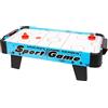 small Foot Tisch-Air-Hockey aus Holz und Kunststoff und kompakter Tischaufleger für Speedhockey