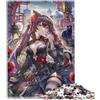 BUBELS Genshin Impact Hu Tao - Puzzle da 1000 pezzi, per adulti e bambini dai 12 anni in su, 26 x 38 cm