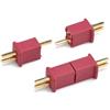 VUNIVERSUM 10 paia (20 pezzi) Premium Micro T-Dean spina a T dorata a prova di inversione di polarità maschio RC di Mr. Plug, Modellbau®