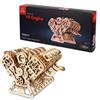 UGEARS V8 Engine Model Kit - Puzzle 3D Avanzato in Legno per Adulti - Kit Fai Da Te per Adulti Regalo per Ingegneri - Kit Modello Motore 3D per la Festa del Papà, Compleanni, Natale - 776 Pezzi