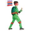 Ciao- Tartaruga Ninja Turtles costume travestimento bambino originale TMNT Teenage Mutant Ninja Turtles con guscio imbottito e mascherina intercambiabile