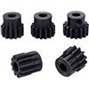 DollaTek 5PCS M1 5mm 11T 12T 13T 14T 15T Pignone Ingranaggio Motore per Motore brushless Spazzolato Auto 1/8 Rc