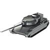 METAL-TIME METAL TIME Modello CONQUEROR FV214, Puzzle 3D per adulti o adolescenti, Kit modello puzzle in metallo fai da te, Puzzle rompicapo modello 3D in metallo - Ottima idea regalo, 46 PZ.