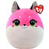 Ty - Morbido Peluche Cuscino - Squish a Boos - Volpe - Rosa - Roxie - 39323-33 centimetri - Ottima idea regalo per grandi e bambini - Ideale per ogni occasione