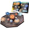 Party town Planetario National Geographic - Puzzle 3d Bambini Sistema Solare 173 Pezzi | Modellini Da Costruire | Puzzle 3d Adulti | Facili Da Assemblare