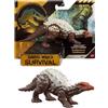 Mattel Jurassic World Survival Frenzy Pack - Statuetta Scelidosaurus | A partire dai 4 anni, articolazioni mobili, design dettagliato, statuetta da collezione, giocattolo di dinosauro