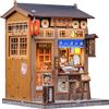 Cutefun Book Nook Japan - DIY Case delle bambole creative in miniatura, Modellismo 3D Creativo per Decorare Librerie - Regalo Originale per Appassionati di Fai da Te