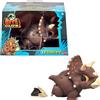 Mattel Jurassic World Bite Club Dinosaur Action Figure & Accessorio, Triceratops Giocattolo da Collezione Stilizzato Chubby