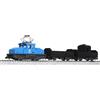 KATO 10-504-2 Set convesso Chibi del calibro N, treno merci della città di campagna, blu, modellino ferroviario, locomotiva elettrica