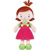 GAGAKU Bambola in morbido tessuto da 23 cm, per bambine dai 0 mesi, lavabile in lavatrice, senza piccoli pezzi, regalo per il 1° compleanno e Natale, Mia