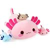 shownicer Peluche Axolotl Famiglia, Kawaii Giocattolo Morbido, Animali di Peluche, Bambola di Peluche Cuscino, Regalo per Bambini Ragazza 3+ Anni (Axolotl Famiglia)