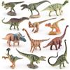 ZOSIGN Dinosauro Giocattolo, 12 Pezzi Giocattolo Dinosauri per Bambini, Realistico Dinosaur Figure Toys, Mini Giocattoli di Dinosauro, Giocattolo Dinosauri per Bambini, Ragazzi e Ragazze