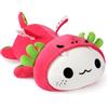 shownicer Peluche Axolotl Kawaii Giocattolo Morbido Animali di Peluche Axolotl Bambola di Peluche Cuscino Regalo per Bambini Ragazza 3+ Anni (Pitaya, 50cm)