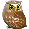EUGY 044 Gufo. Eco-Friendly 3D Paper Puzzle