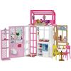Barbie - Loft, Playset a 2 Piani con 4 Aree Gioco, Cucciolo e Accessori, Bambola non Inclusa , Giocattolo per Bambini 3+ Anni, HCD47