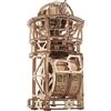 UGEARS Sky Watcher Tourbillon Orologio da Tavolo - Puzzle 3D in Legno Funzionali per Adulti Kit Orologio Meccanico - Kit Modelli in Legno DIY da Assemblare per Adulti - 3D Puzzle del Papà - 338 Pezzi