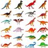 FANTESI 24 pezzi personaggi dinosauro, piccolo giocattolo dinosauro, mini collezione dinosauro, giocattolo dinosauro