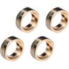 GPM Brass Wheel Weights 4g x 4Pcs For Axial 1:30 SCX30 Ford Bronco AXI-2048 / SCX30 Jeep Wrangler AXI-2261 Rock Crawler Upgrades