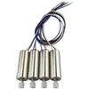 YijiaLink 4 Pezzi Mini A-B Positivo Negativo 720 Motore Riparazione Pezzi di Ricambio per Syma X5/X5C/M68 RC Droni e Quadcopter