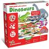 Science4you 3549 - Set di 55 dischi di dinosauro, gioco per bambini, con puzzle di dinosauro a partire da 3 anni