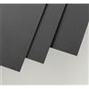 evergreen 9511 - Pannelli di polistirolo, 150 x 300 x 0,25 mm, 4 Pezzi, Colore: Nero