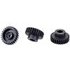 DollaTek 3PCS M0.6 17T-28T Ingranaggio Motore pignone in Metallo per Albero Motore 5mm 1/8 RC Ricambi Auto Motore - 26T 27T 28T ingranaggio