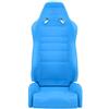 KIMISS Accessorio per Simulazione Interna del Sedile di Guida in Plastica Adatto per Auto RC Axial SCX10/ 1/10 - Sedile di Guida RC Realistico per Dettagli del Modello Migliorati (BLUE)